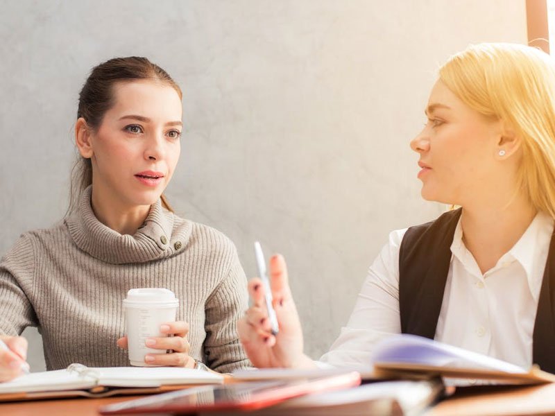 Speech Pathology Townsville Two women speaking
