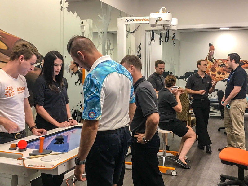 Current Programs at Alliance Rehabilitation Townsville Staff in Townsville Tyromotion suite