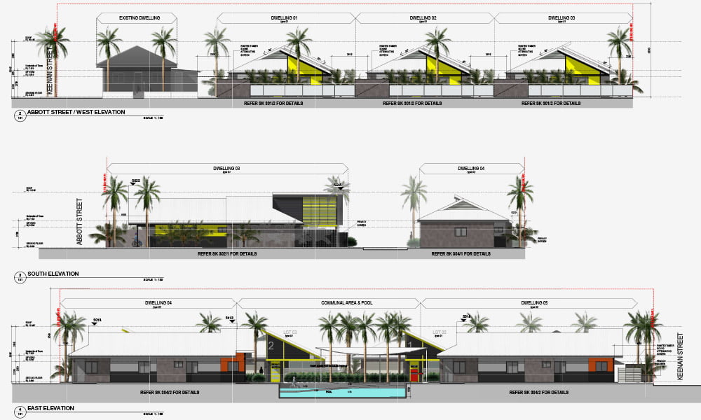 SDA architectural plan side view