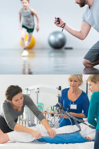 Physiotherapy and manual handling for injury illness & disability